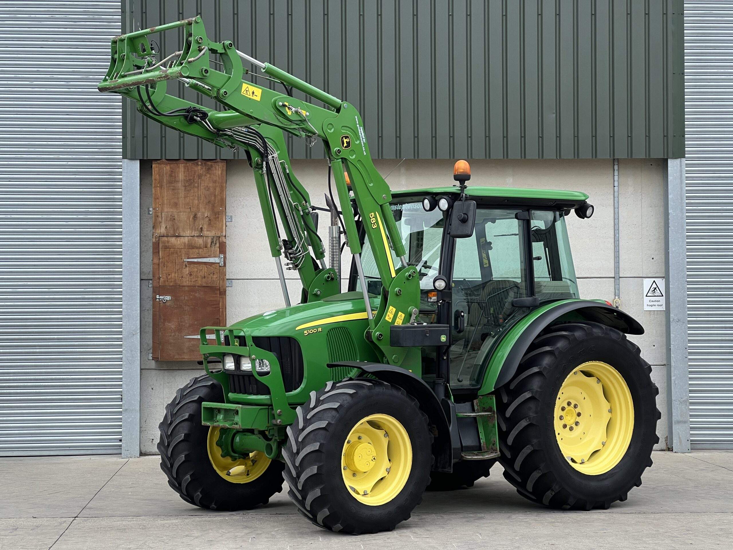 JOHN DEERE 5100R C/W FRONT LOADER